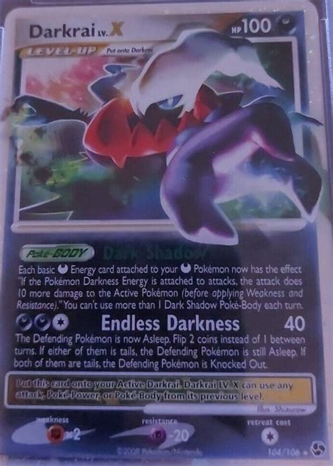 darkrai lv 40 price|pokemon darkrai price list.